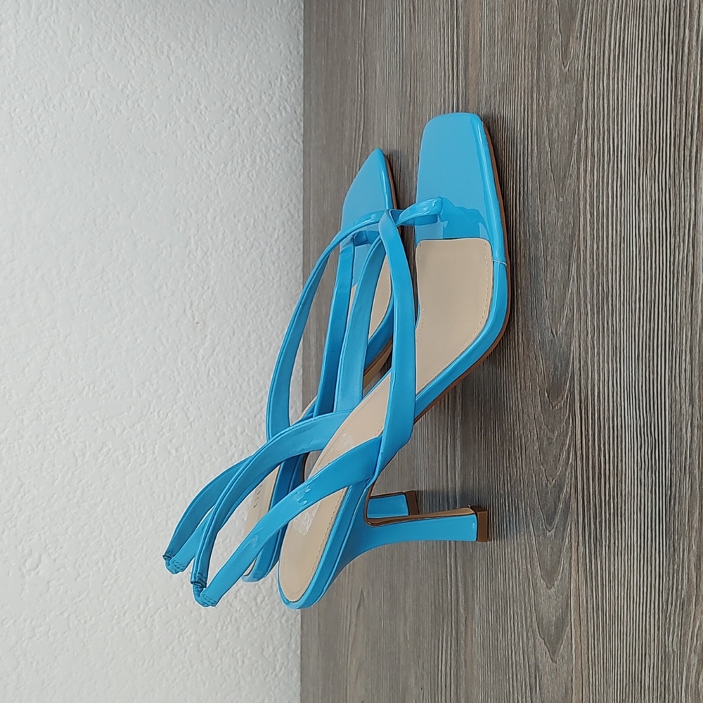 Guess Blue Strappy Heels - Picture 3 of 13